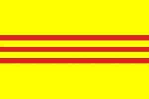 Флаг династии Нгуенов