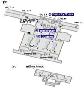 Схема терминала. Аэропорт Нячанг