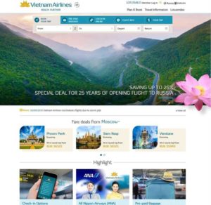 Vietnam Airlines добавят бронирование отелей на свой сайт